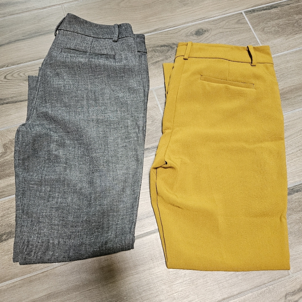 2 Pairs Ann Taylor Dress Pants